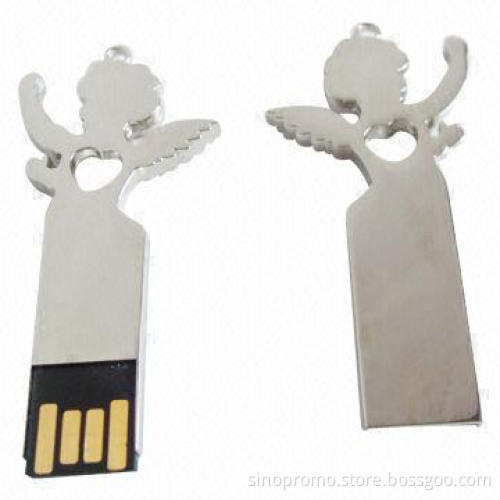 Promotional Mini USB Flash Drive with Up to 32GB Capacity, USB2.0/3.0 Interface